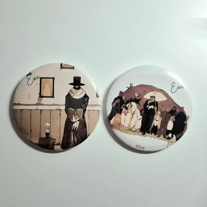 [BUNJANG] Utaite Eve Hitotsume Jinkai Big Badge Bundle Set / 우타이테 Eve 이브 히토츠메 진가이 빅뱃지 일괄
