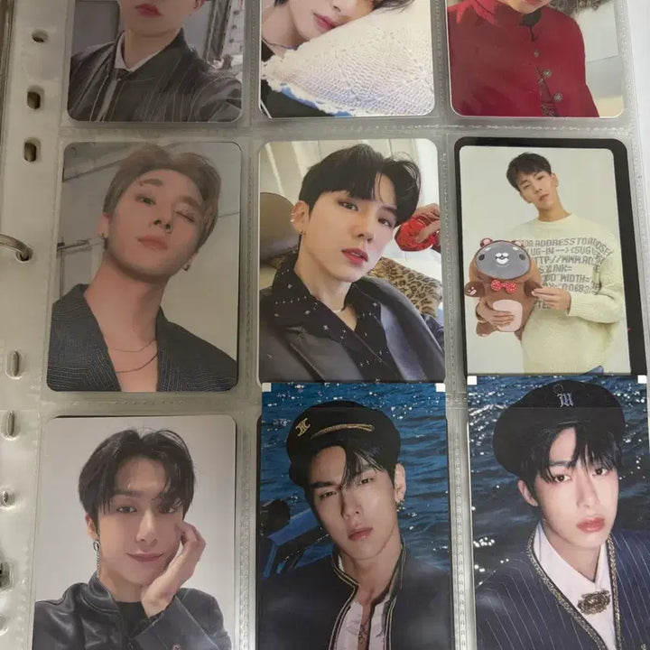 [BUNJANG] MONSTA X Photocard Bundle Set / 몬스타엑스 포카+9공 바인더일괄