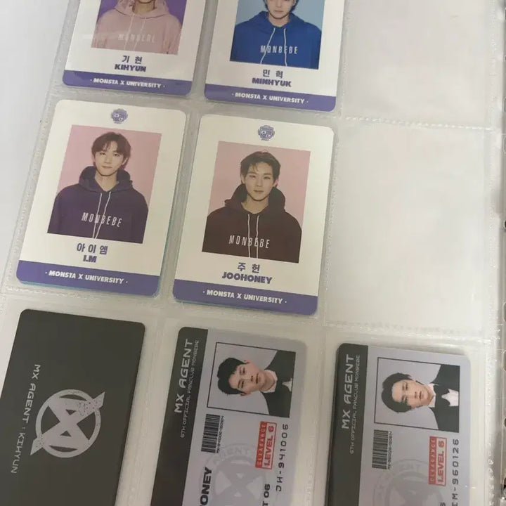 [BUNJANG] MONSTA X Photocard Bundle Set / 몬스타엑스 포카+9공 바인더일괄