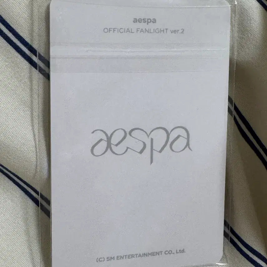 [BUNJANG] aespa Lightstick Photocard Set Sealed / 에스파 응원봉 포카 세트 미개봉