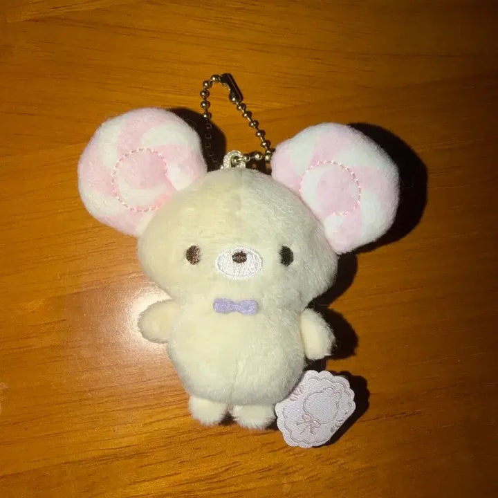 [BUNJANG] Sugar Coco Mu Lollipop Pink Keyring Doll / 슈가코코무 롤리팝 핑크 키링 인형