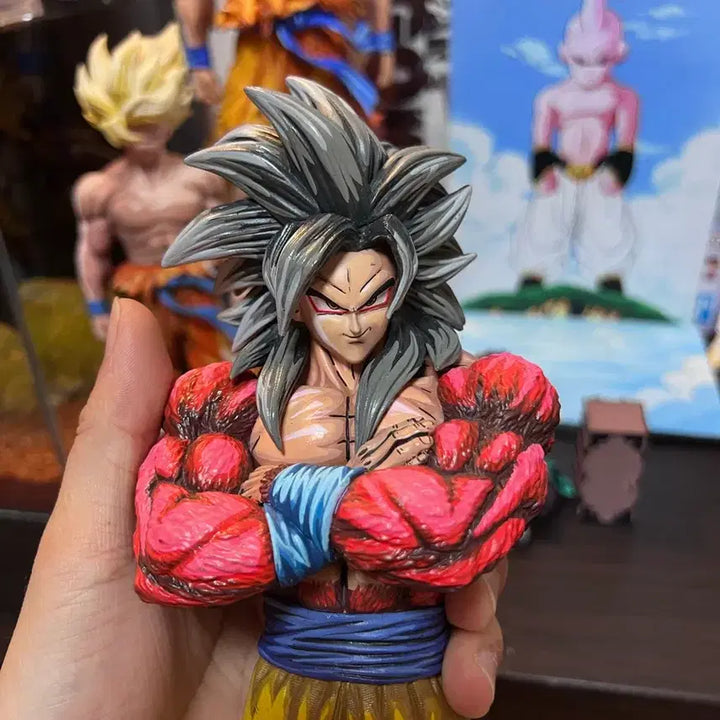 [BUNJANG] Dragon Ball Son Goku Saiyan 4 Repaint Figure / 드래곤볼 손오공 사이어인 4 리페인트