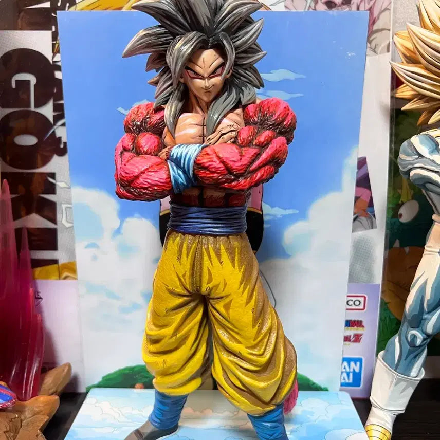 [BUNJANG] Dragon Ball Son Goku Saiyan 4 Repaint Figure / 드래곤볼 손오공 사이어인 4 리페인트