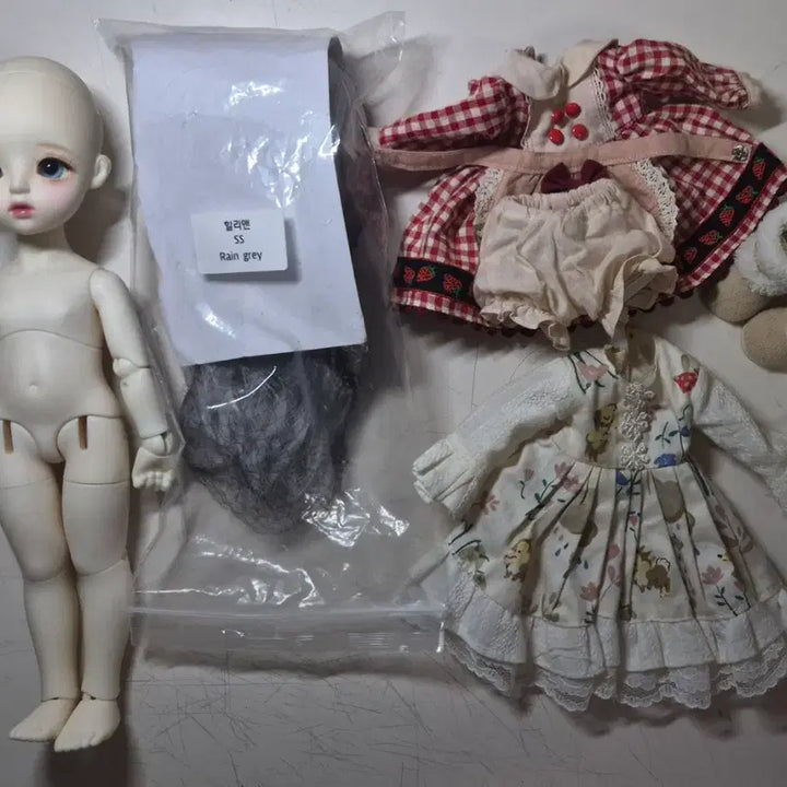 [BUNJANG] LinaShoo Snow Rhapsody Ribbon BJD Doll / (물포)구체관절인형 리나슈슈 스노우 랩소디 리본