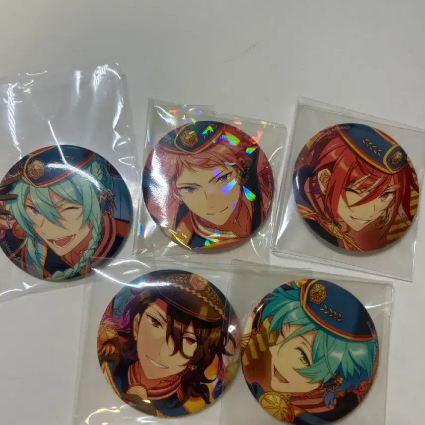 [BUNJANG] Ensemble Stars! Five Oddballs Can Badge Bundle Set / 앙스타 오기인 캔뱃지 일괄판매