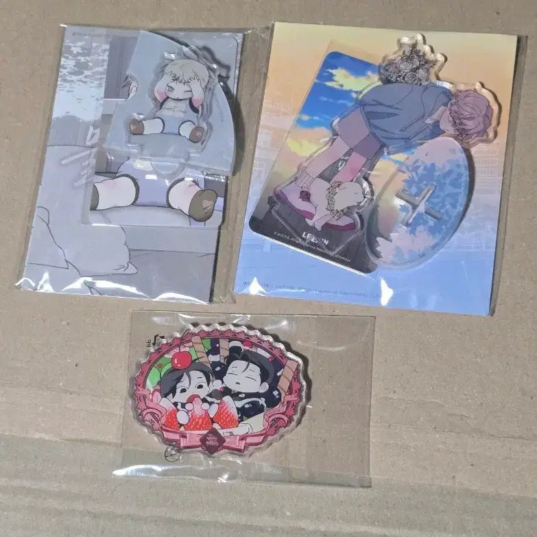 [BUNJANG] Ppu-eopna Mulbam Attention Peace Magnet Set / 뿌없나 물밤 주의평화 마그넷 전부 새상품 원가