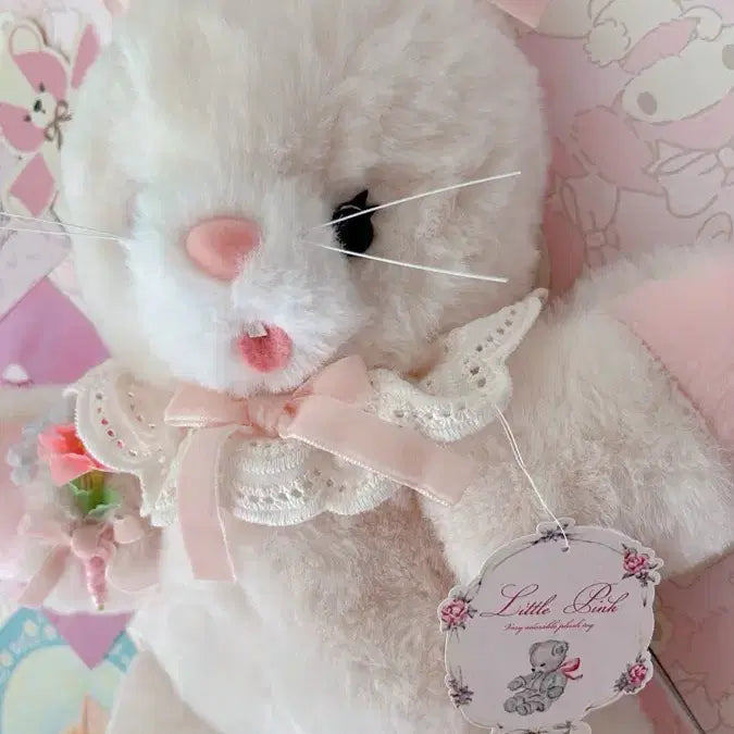 [BUNJANG] Little Pink Artist Handmade Rabbit Doll / Little Pink 작가님 토끼 일본 작가 리틀핑크 핸드메이드 인형 판매