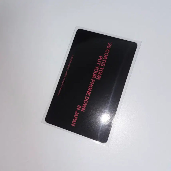 [BUNJANG] CORTIS Geonho Japan Tour PYPD Core Zone Membership Photocard / 코르티스 건호 일본콘 PYPD 코어존 멤버십 포카 포토카드