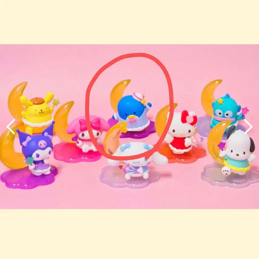 [BUNJANG] Sanrio Angelmoon Figure (Takusam) / 산리오 엔젤문 피규어(턱샘)