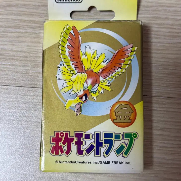 [BUNJANG] Pokemon Gold Trump Cards / 포켓몬스터 트럼프카드 금