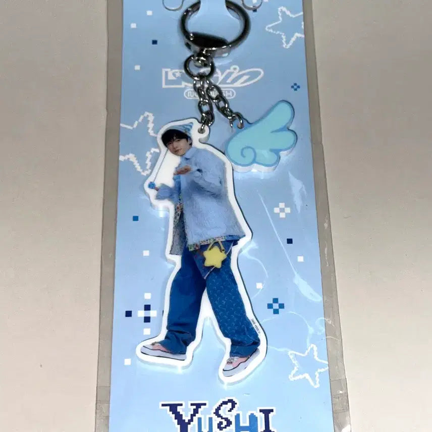 [BUNJANG] NCT WISH YUSHI Login Il-two Wings Keyring / 엔시티위시 유우시 로그인 일투 날개키링