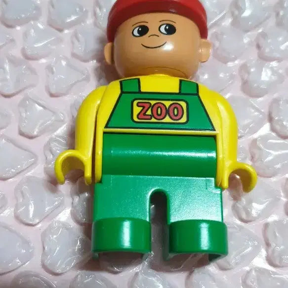 [BUNJANG] Lego Duplo Vintage Zoo Keeper Figure / 중고 레고 Lego 듀플로 빈티지 동물원 사육사 피규어