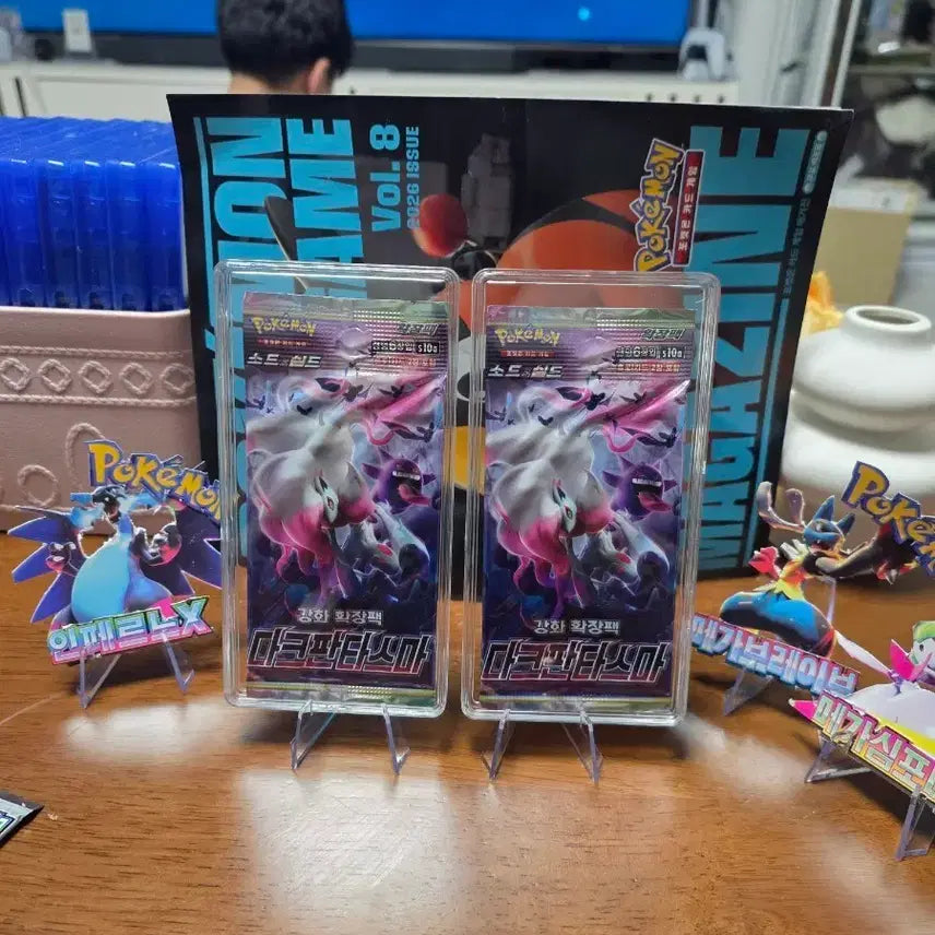 [BUNJANG] Pokémon Dark Phantasma Expansion Pack - 2 Pack Set with Case / 포켓몬. 다크판타스마  케이스포함2팩