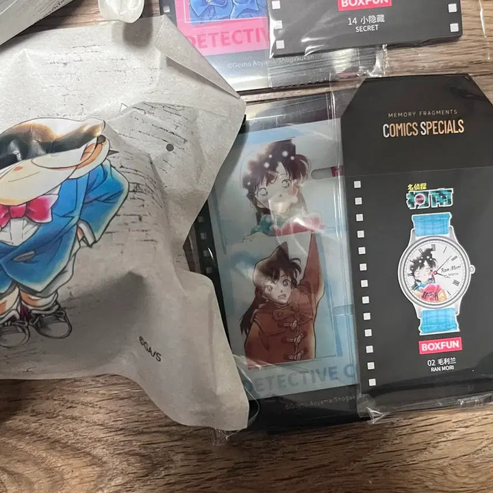 [BUNJANG] Detective Conan Ran Sealed Watch &amp; Goods Bundle Set / 미개봉) 코난 시계 란