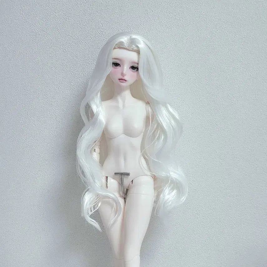 [BUNJANG] MSD 1/4 7-8 inch Wig for Ball-Jointed Doll / MSD 1/4 7-8인치 가발 구관 인형 구체관절인형 웨이브