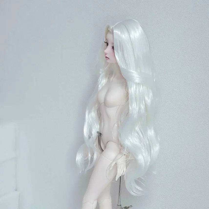 [BUNJANG] MSD 1/4 7-8 inch Wig for Ball-Jointed Doll / MSD 1/4 7-8인치 가발 구관 인형 구체관절인형 웨이브