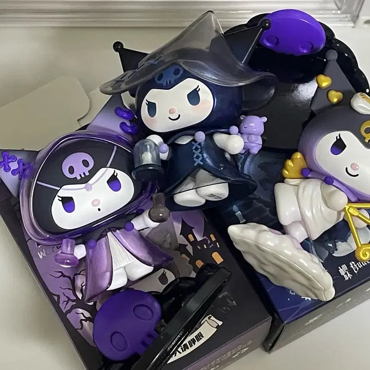 [BUNJANG] Toptoy Sanrio Kuromi Figure 3 Figure Set Bundle / [탑토이] 산리오 쿠로미 피규어 3개 세트 일괄