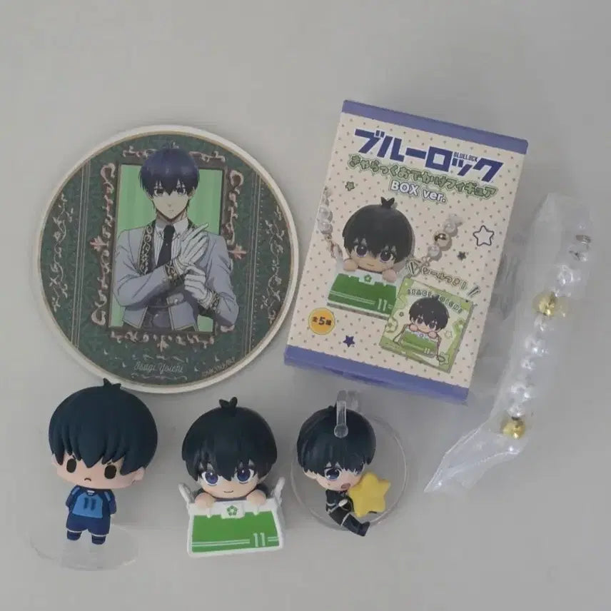 [BUNJANG] Blue Lock Isagi Yoichi Merchandise Bundle / 블루록 이사기 요이치 굿즈 일괄 판매 아크릴 코스터 및 피규어