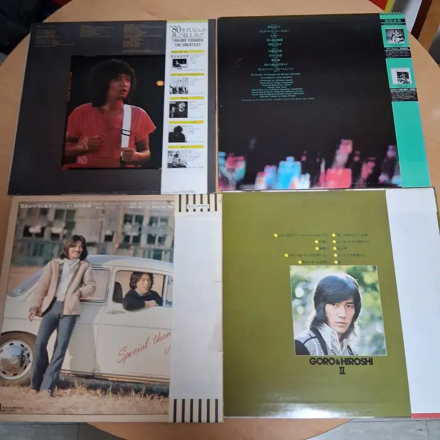 [BUNJANG] City Pop LP Bundle Set - 4 Records (Mint Condition) / 민트급 유명 시티팝 LP 4장 일괄 할인