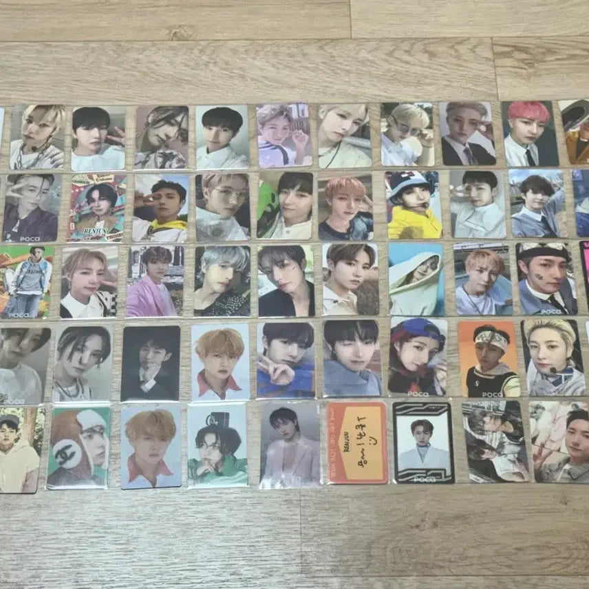 [BUNJANG] NCT DREAM Renjun Bundle Set Photocards (Official POB MD) / 엔시티드림 런쥔 포카 55장 일괄 판매 양도 nct dream 앨범 공식 미공포 엠디 포토카드