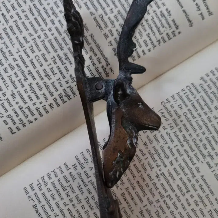 [BUNJANG] Vintage Brass Stag Door Knocker / 빈티지 Brass Stag Door Knocker