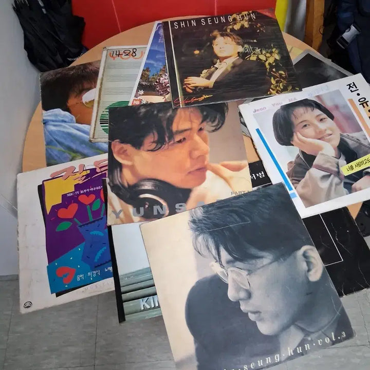 [BUNJANG] Korean Pop Music Early Press LP Collection (Bundle Set) / 가요 초반 LP 12장 일괄 할인