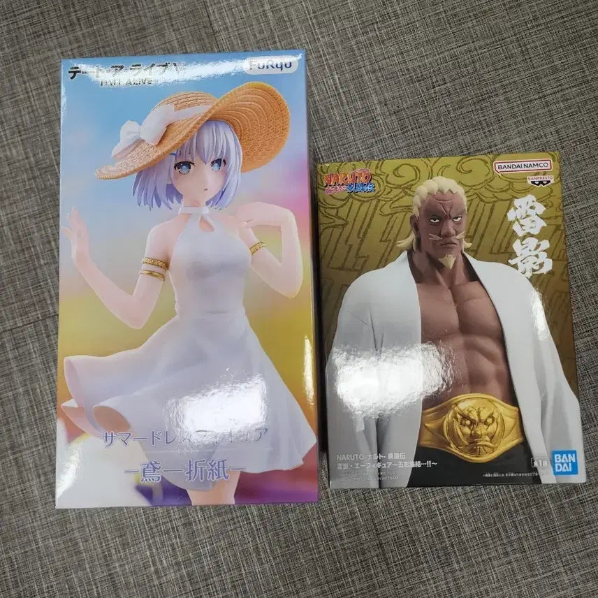 [BUNJANG] Date A Live &amp; Naruto Raikage Figure Bundle Set / 피규어 일괄판매