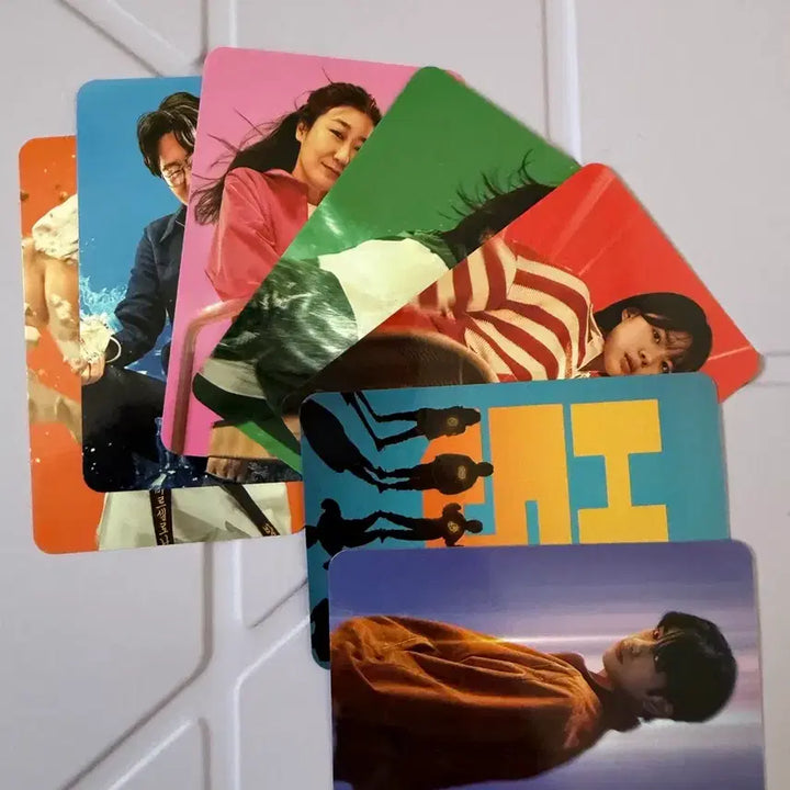 [BUNJANG] GOT7 Park Jinyoung Autographed Photocard Set (7 pcs) / 하이파이브GOT7박진영 외 주연 사인포토카드 7개 1set