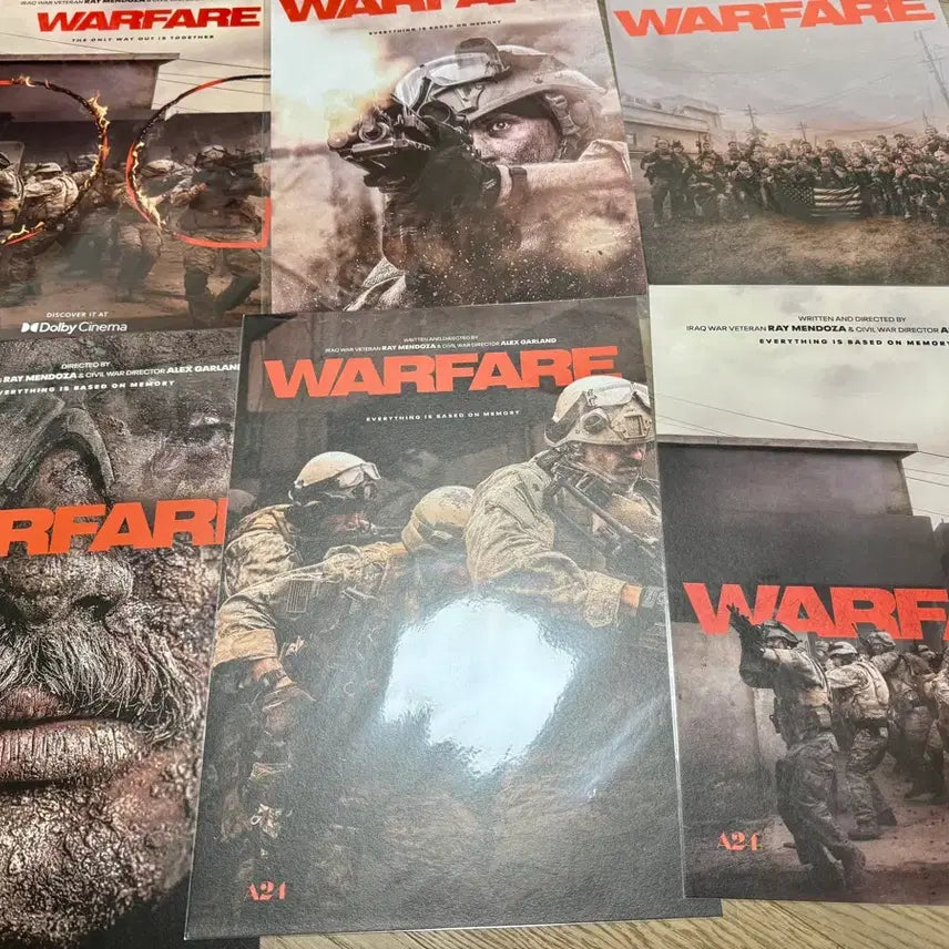 [BUNJANG] Warfare Poster Set (6 Types) / 워페어 포스터 (6종) 일괄