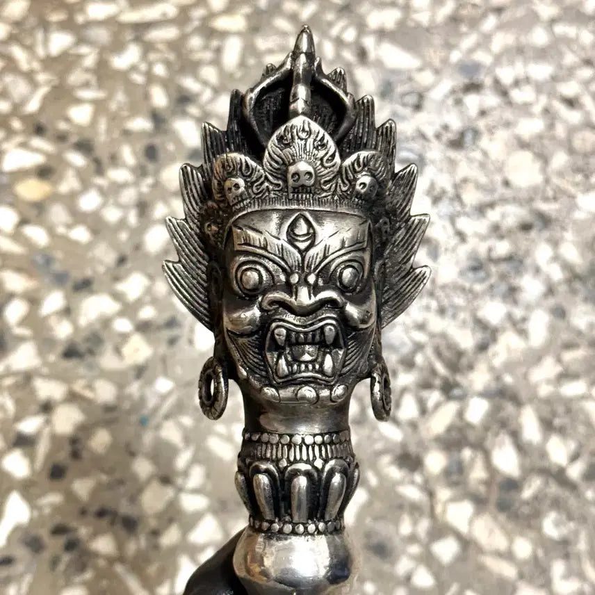 [BUNJANG] Brass Vajra Pestle / 백동 금강저 푸르바 불교용품 인테리어 소품