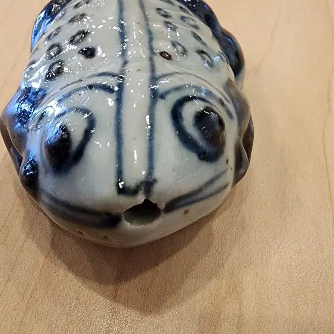 [BUNJANG] Ceramic Frog Inkstone Decorative Object / 도자기 개구리 장식 연적