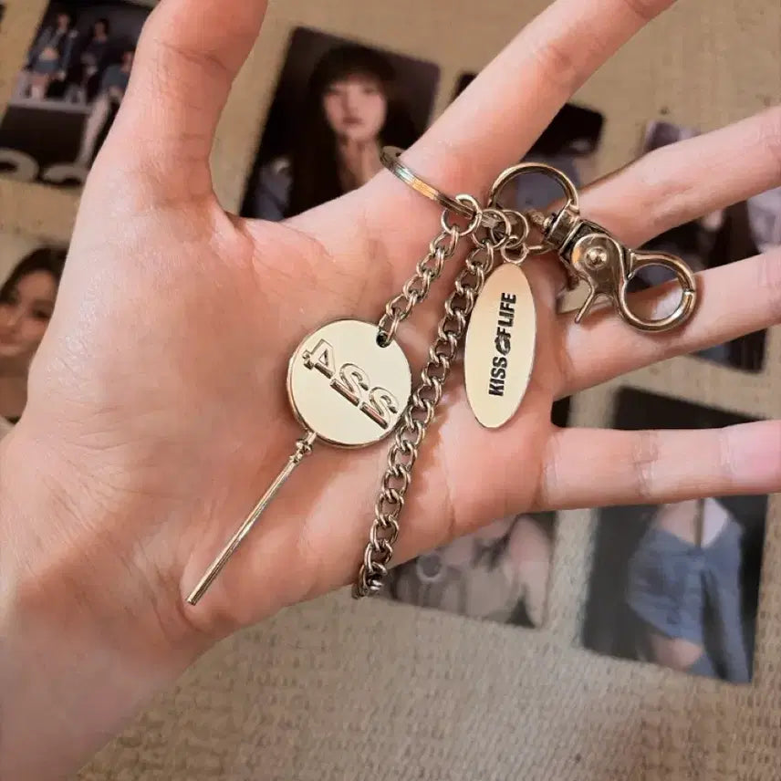 [BUNJANG] Kiss of Life Bundle Set with Keyring / 키스오프라이프 두끼 굿즈 일괄, 키링 포함