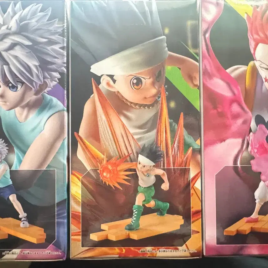 [BUNJANG] Hunter x Hunter Greed Island Figure Bundle Set / 급전) 헌터헌터 그리드아일랜드 피규어 일괄