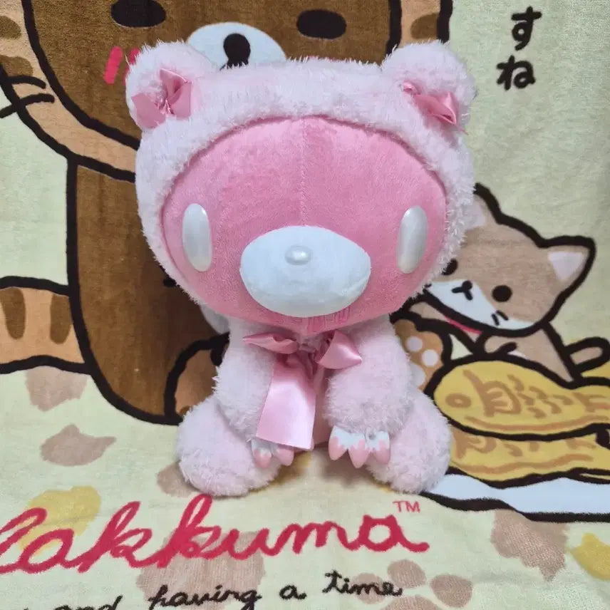 [BUNJANG] Ribbon Gloomy Bear Plush Toy / 리본 글루미베어 인협 팝니다