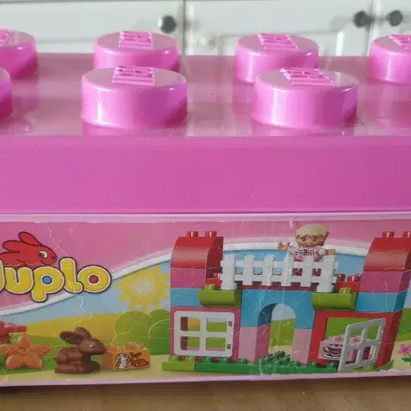 [BUNJANG] LEGO DUPLO Pink Box (Used) / 중고 정품 레고 듀플로 LEGO 핑크 박스