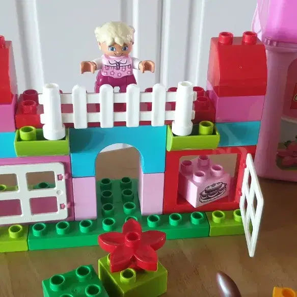 [BUNJANG] LEGO DUPLO Pink Box (Used) / 중고 정품 레고 듀플로 LEGO 핑크 박스