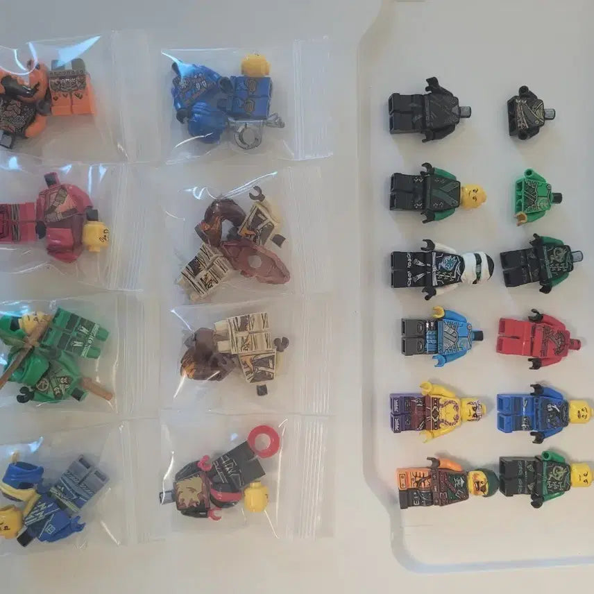 [BUNJANG] LEGO Ninjago Minifigure Bundle Set (20 types) / 레고 닌자고 미피 20종 일괄
