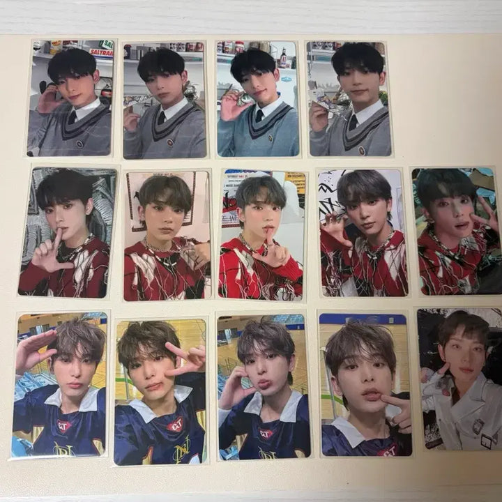 [BUNJANG] &amp;TEAM Harua Photocard Bundle Set (25 pcs) / 앤팀 하루아 포카 25장 일괄 (앨포 특전 미공포 럭드 럭키드로우 퍼스트하울링 쥬고야 주고야 시즌그리팅 시그 앤데이 3주년 등