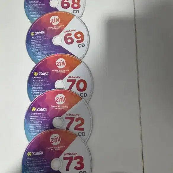 [BUNJANG] Zumba ZIN Certified CD/DVD Bundle Set (Vol. 74-85 &amp; Mega Mix) / 정품 줌바 ZIN CD/DVD 일괄 판매 (Vol.74~85 / Mega Mix )