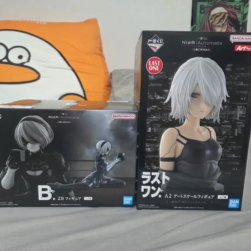 [BUNJANG] NieR: Automata B, Raon, A2 Art Scale Figure Set / 니어오토마타 B상라원상 2B 피규어 A2 아트 스케일 피규어