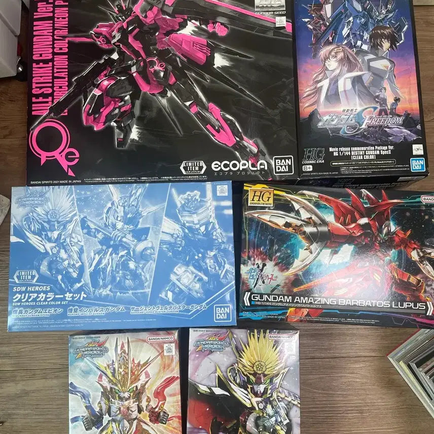 [BUNJANG] Bandai Gundam 6-Model Set / 반다이 건담 프라모델 6종 세트