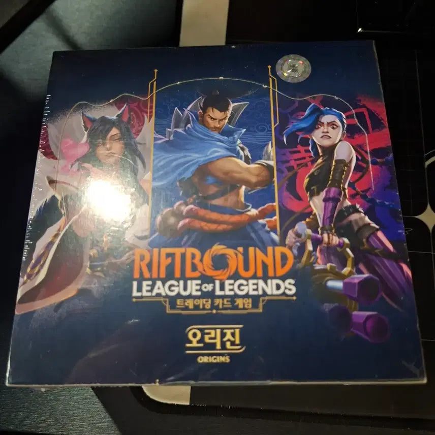 [SOLD OUT] 리프트바운드 리그오브레전드 카드게임 오리진 부스터 14장입 1박스 슈링크o TCG – HALLYUSUPERSTORE