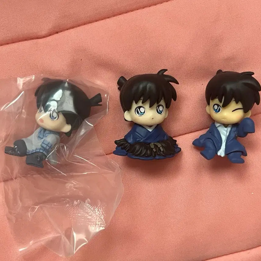 [BUNJANG] Detective Conan Shinichi Kudo Chizimase Figure Bundle Set / 쿠도 신이치 남도일 명탐정 코난 치지마세 일괄