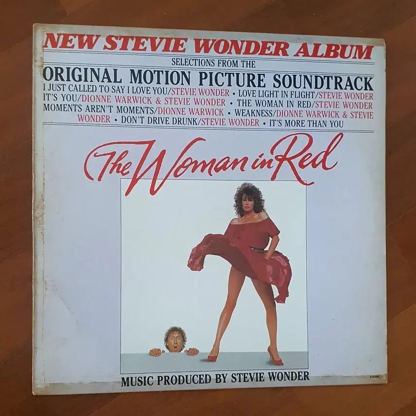 [BUNJANG] Stevie Wonder Woman in Red LP / 스티비원더 우먼인레드lp