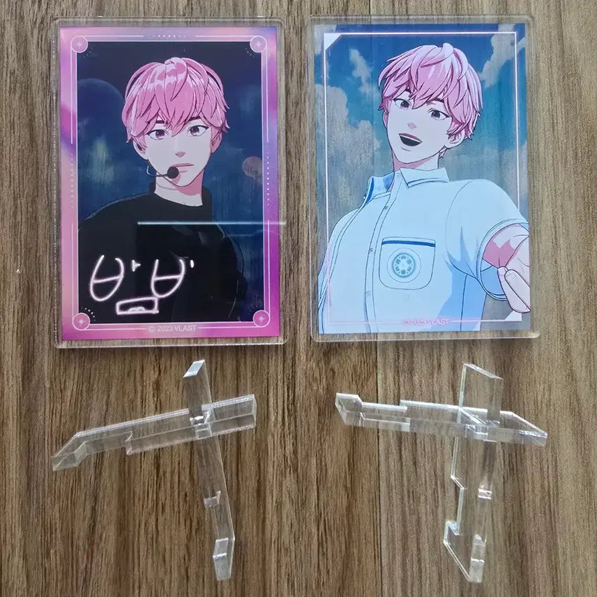 [BUNJANG] PLAVE Bambi Aniplex Acrylic Card Bundle Set / 플레이브 밤비 애니플러스 아크릴 카드 2종 일괄