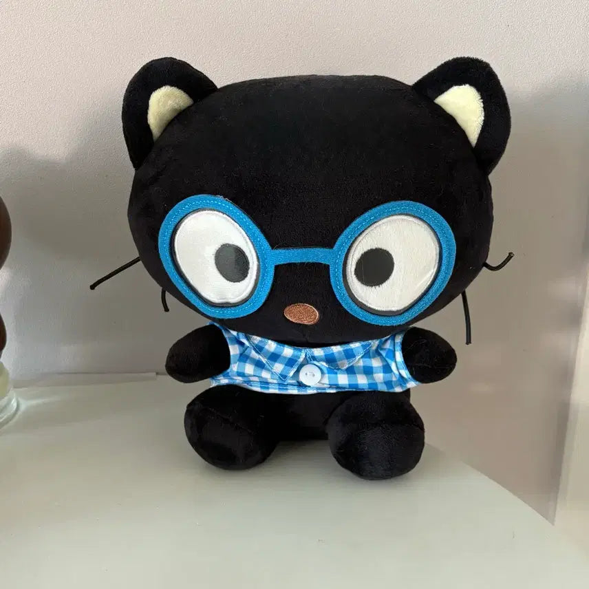 [BUNJANG] Chococat Nerd Doll Medium / 초코캣 너드 인형 중형 (택있음)