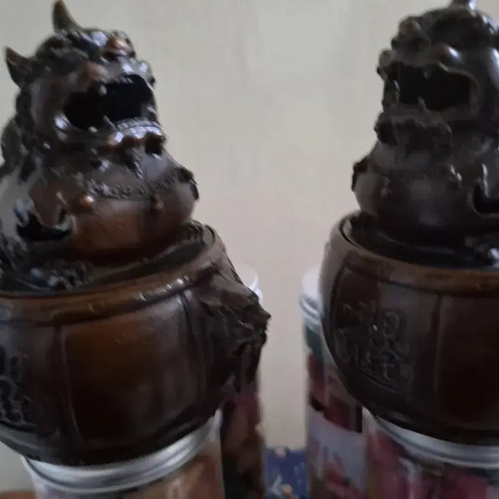 [BUNJANG] Lion Brass Censer Incense Burner / 사자 황동 향로