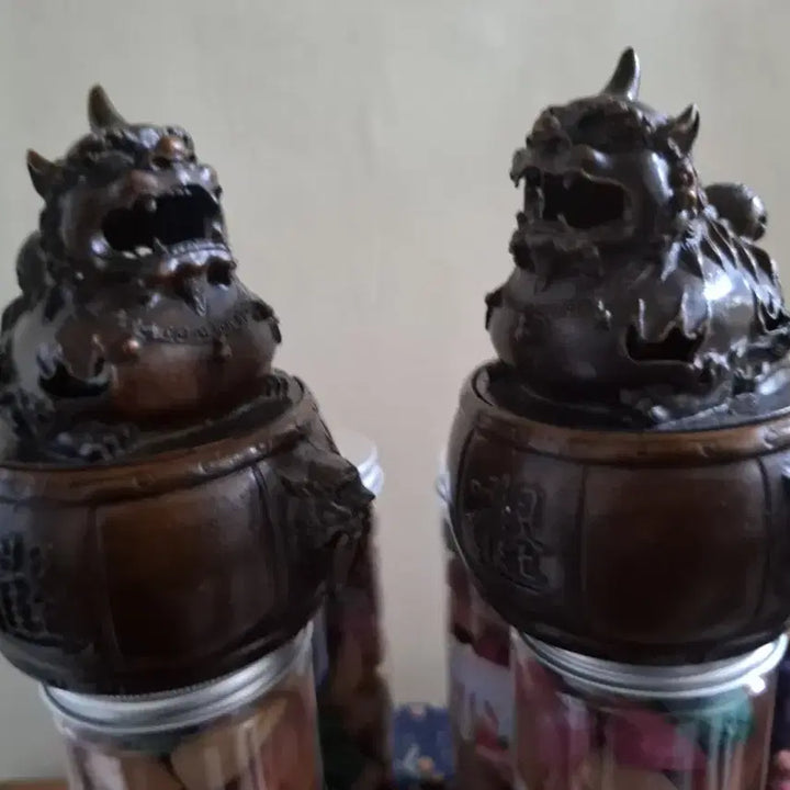 [BUNJANG] Lion Brass Censer Incense Burner / 사자 황동 향로