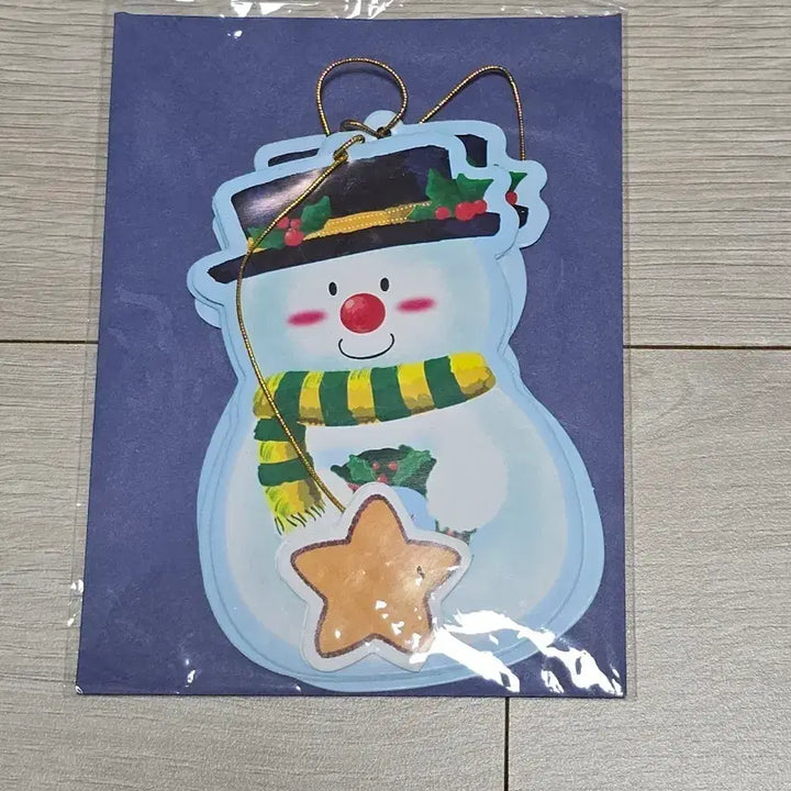 [BUNJANG] Christmas Snowman Card / 크리스마스 눈사람 카드