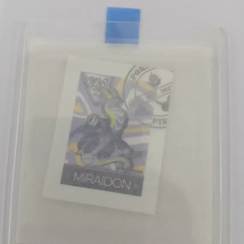 [BUNJANG] Pokemon Miraidon Stamp Sticker Hidden Seal / 할인 포켓몬 미라이돈 우표씰 띠부씰 머거본 스티커 히든씰